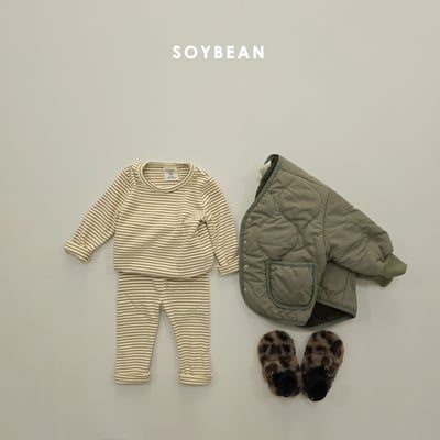 Soybean43｜(75cm-118cm) 條紋家居套裝19