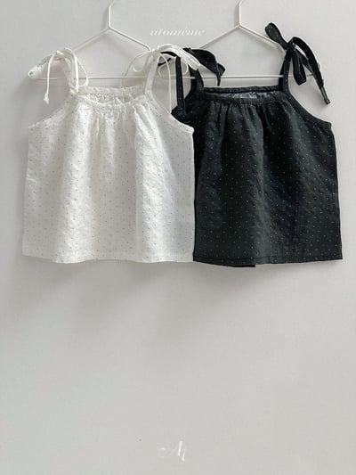 Atomeme31｜(70-110) 綁帶波點背心8