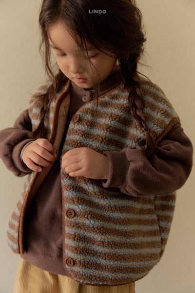 Lindo72｜(80cm-125cm) 印花刷毛背心19