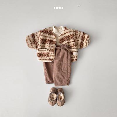 onu 31｜(70cm-115cm) 冬季簡約直筒褲12