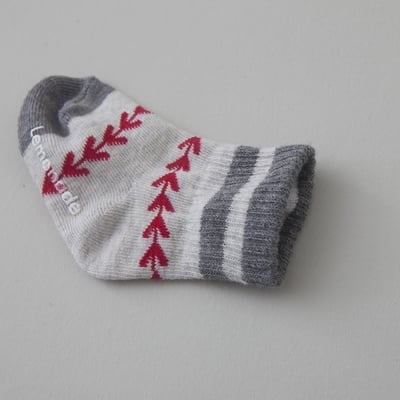 LEMONADE61｜(55cm-85cm) 1色棒球造型襪兩雙組13