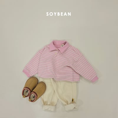 Soybean16｜(75cm-118cm) 素面休閒縮口褲7