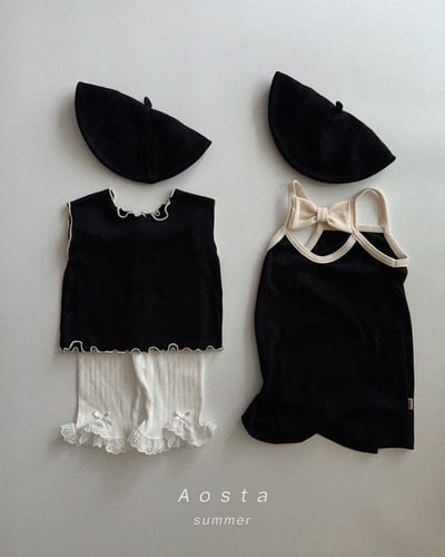 AOSTA39｜(6m-5y) 3款山茶花蕾絲邊褲13