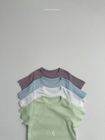 Atomeme35｜(70-110) 素面羅紋上衣12