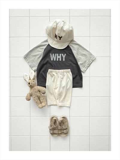 onu09｜(70cm-115cm) 英字印花七分袖上衣11