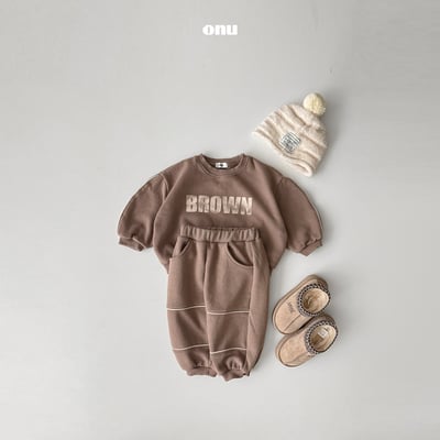 onu 30｜(70cm-115cm) 簡約英字休閒上衣12