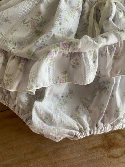 Anne Shirley01｜(3m-22m) 2色荷葉碎花洋裝包屁衣13