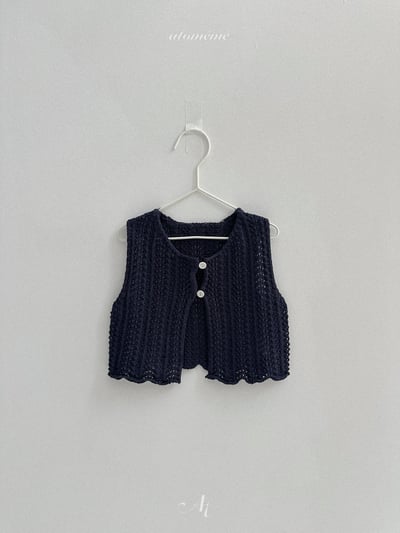 Atomeme41｜(70-110) 針織排扣背心13