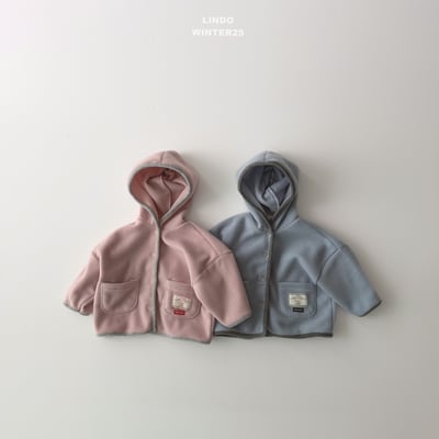 Lindo76｜(80cm-125cm) 磨毛連帽外套5