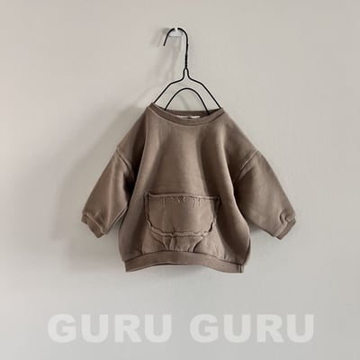 GURU GURU13｜(6m-24m) 3色口袋休閒上衣1