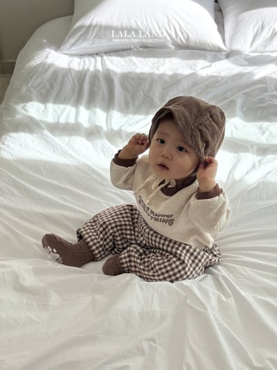 lala land16｜(60cm-83cm) 2色燈芯絨綁帶帽9