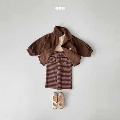 onu 32｜(70cm-115cm) 簡約燈芯絨襯衫夾克6