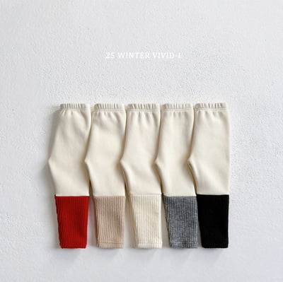vivid30｜(78cm-125cm) 針織拼接內搭褲1