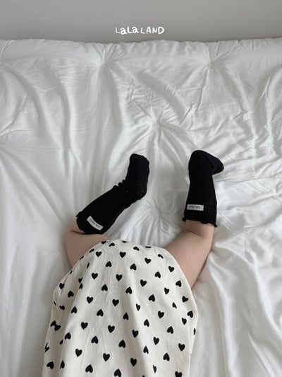 lala land39｜(3m-18m) 3色捲邊無根長襪11