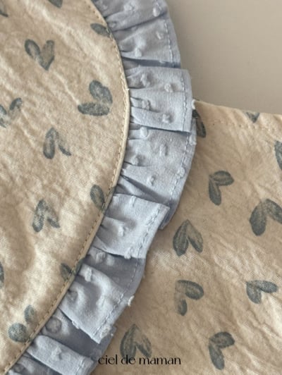 Cieldemaman｜(3-15m) 甜蜜愛心包屁衣7