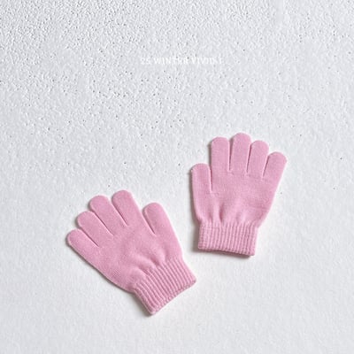 vivid118｜(free) 素面保暖手套8