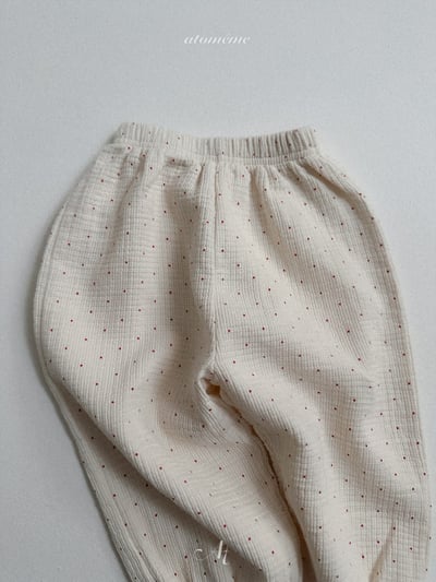 Atomeme21｜(70-110) 舒適休閒印花縮口褲7