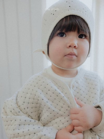 MiniRobe05｜(free) 素面針織鈕扣帽9