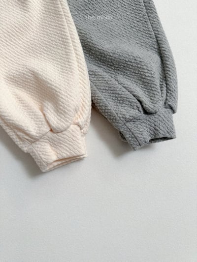 MiniRobe31｜(70-110) 壓紋束口褲9