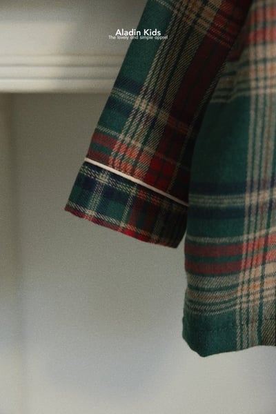 ALADIN23｜(75cm-114cm) 聖誕格紋家居套裝4