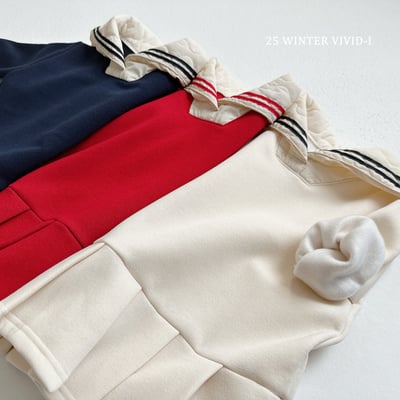 vivid88｜(78cm-125cm) 水手百摺洋裝16