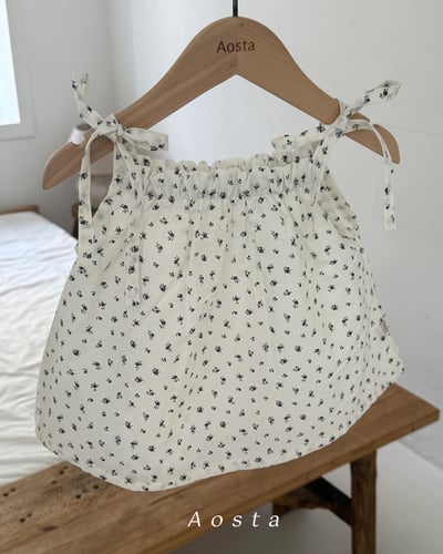AOSTA36｜(6m-5y) 2款綁帶蝴蝶結上衣3