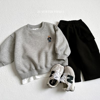 vivid97｜(78cm-125cm) 經典小熊休閒套裝7