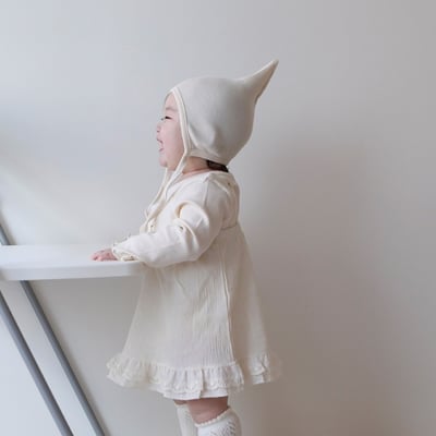 LEMONADE16｜(55cm-85cm) 2色兩件式包屁衣+蝴蝶結細肩洋裝15