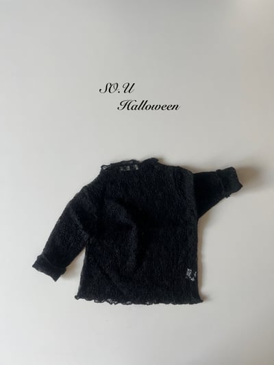 SO.U20｜(12m-M)  蕾絲木耳邊上衣8