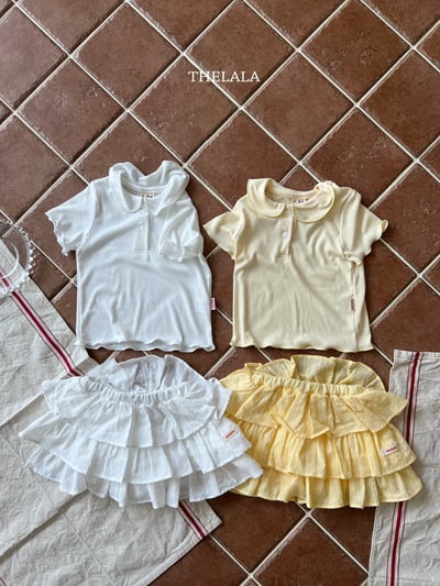 thelala24｜ (70-115) 有領捲邊上衣7