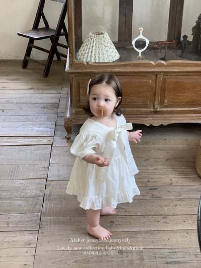 JE13｜(66-120cm) 蝴蝶結緞帶包屁洋裝17