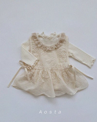 AOSTA14｜(6m-5y) 蕾絲棉質背心17