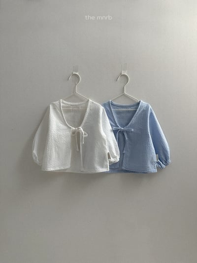 MiniRobe39｜(70-110) 簡約綁帶外套1