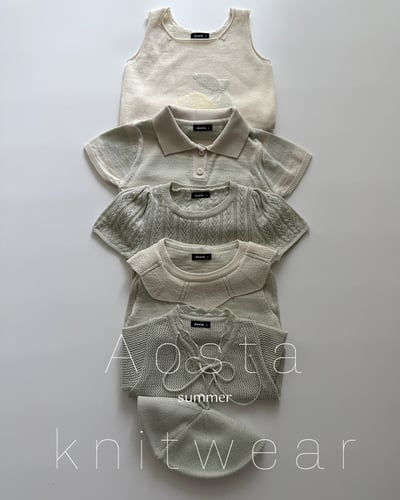 AOSTA31｜(1y-5y) 3款針織領條紋襯衫13