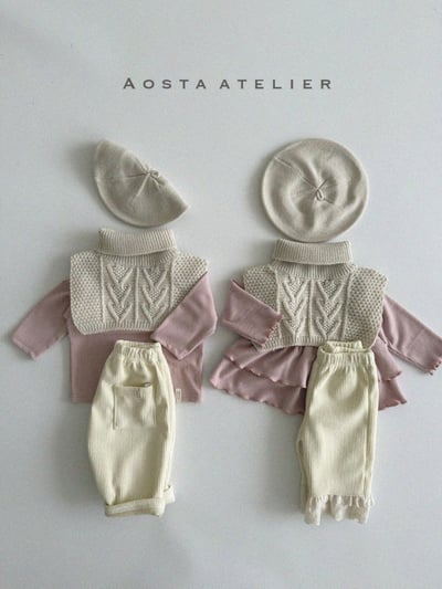 AOSTA｜喇叭蕾絲棉褲 現貨16