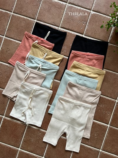 thelala12｜ (70-115) 五分素面緊身褲8