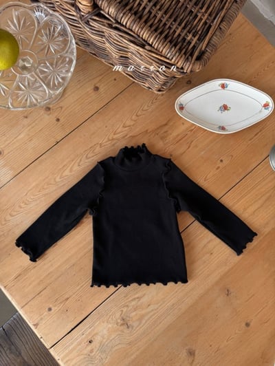 Marron 07｜(1y-6y) 經典捲邊上衣3