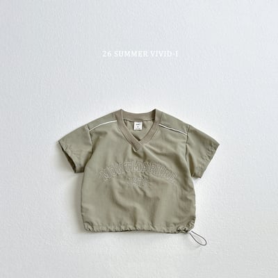 vivid53｜(78cm-125cm) 4款運動休閒V領抽繩上衣6