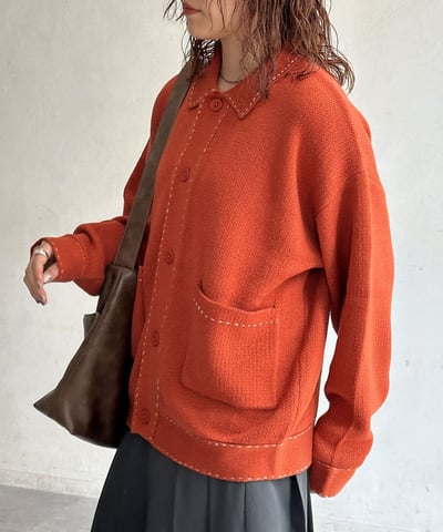 CPCM (男女) 復古縫製衣領開襟外套20