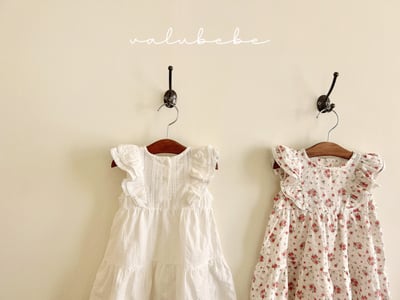 Valubebe 13｜(65-90cm) 荷葉褶邊連身裙4