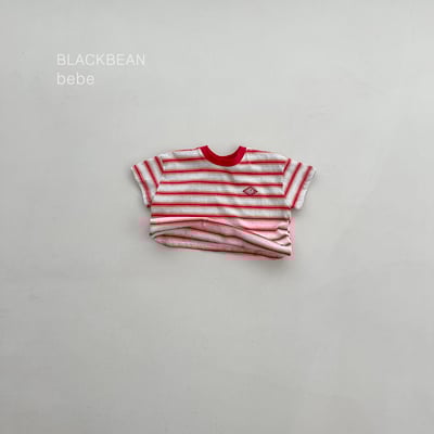 BEAN26｜(65-120cm) 雙色線條紋上衣4