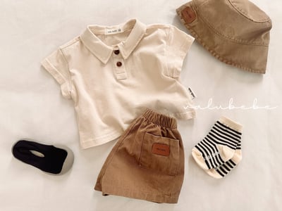 Valubebe 70｜(65-90cm) 鈕釦襯衫上衣10