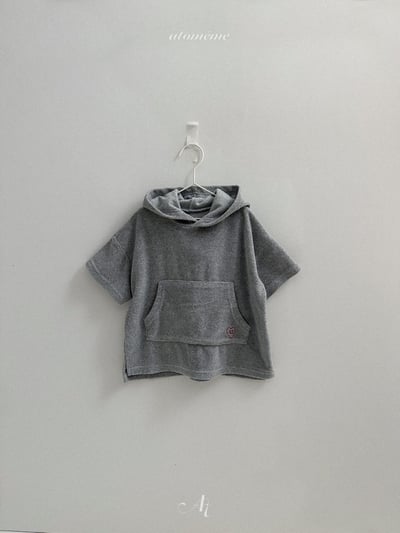 Atomeme40｜(70-110) 毛圈連帽口袋上衣9