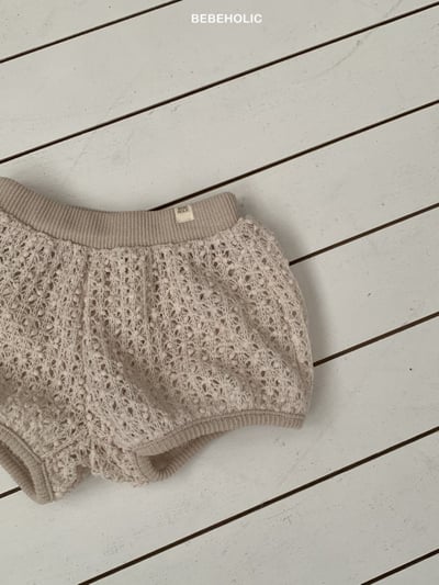 Bebe holic51｜(3m-18m) 素面針織短褲7