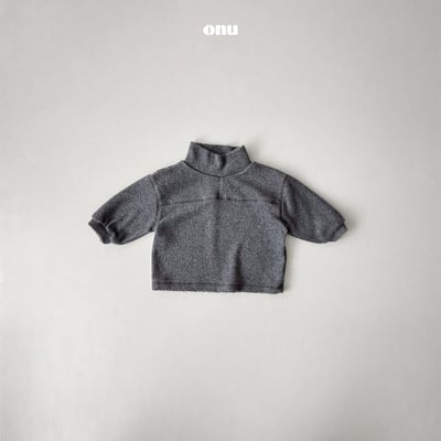 onu 41｜(70cm-115cm) 抓絨中領上衣5