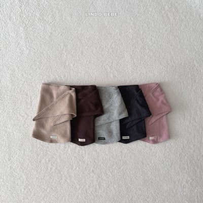Lindo32｜(3m-18m) 素面三角圍巾5