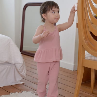 bebe nine28  (65cm-115cm) 3色細肩蛋糕裙套裝11