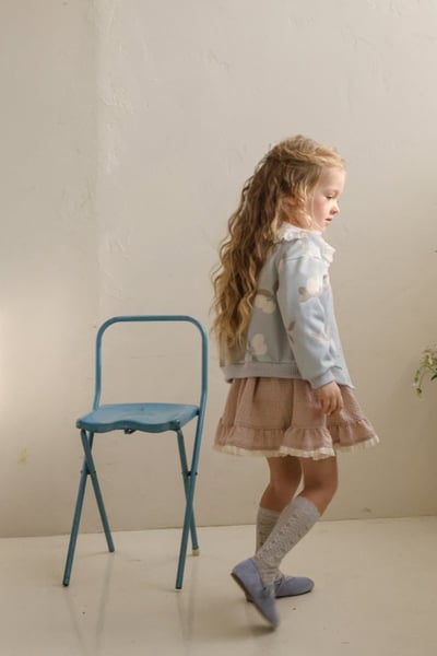 FLO19｜(75-140) 3色印花開襟外套13