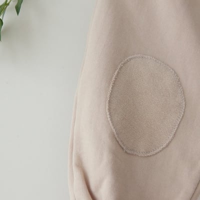 LEMONADE52｜(55cm-85cm) 2色素面拼布束口褲13