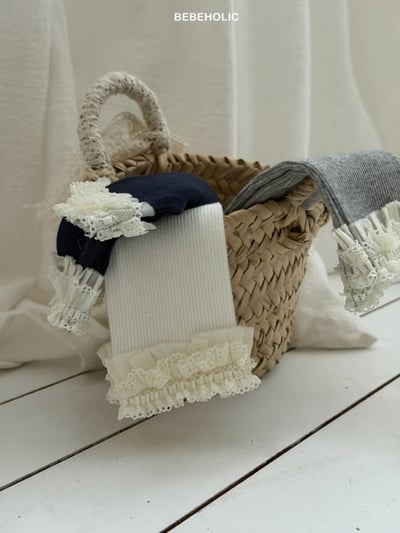 Bebe holic13｜(3m-18m) 蕾絲無根襪2